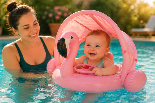 Šlauf za bebe sa krovićem i sedištem – da li je bezbedan i kako izabrati pravi?
