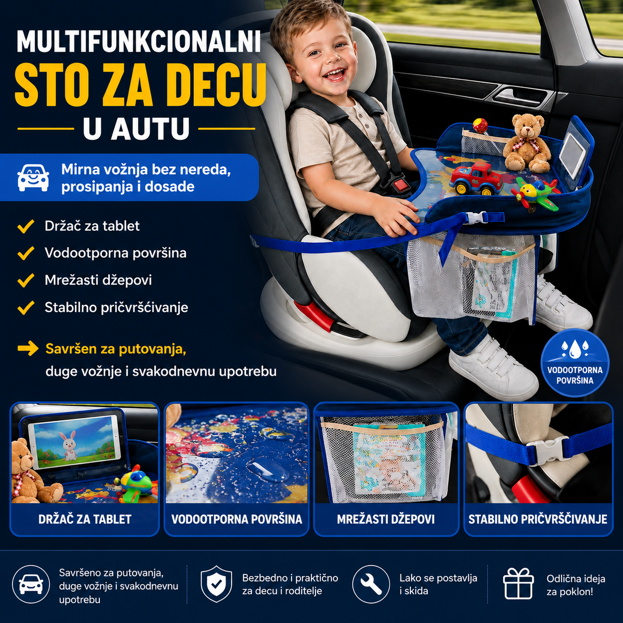 Multifunkcionalni sto za decu