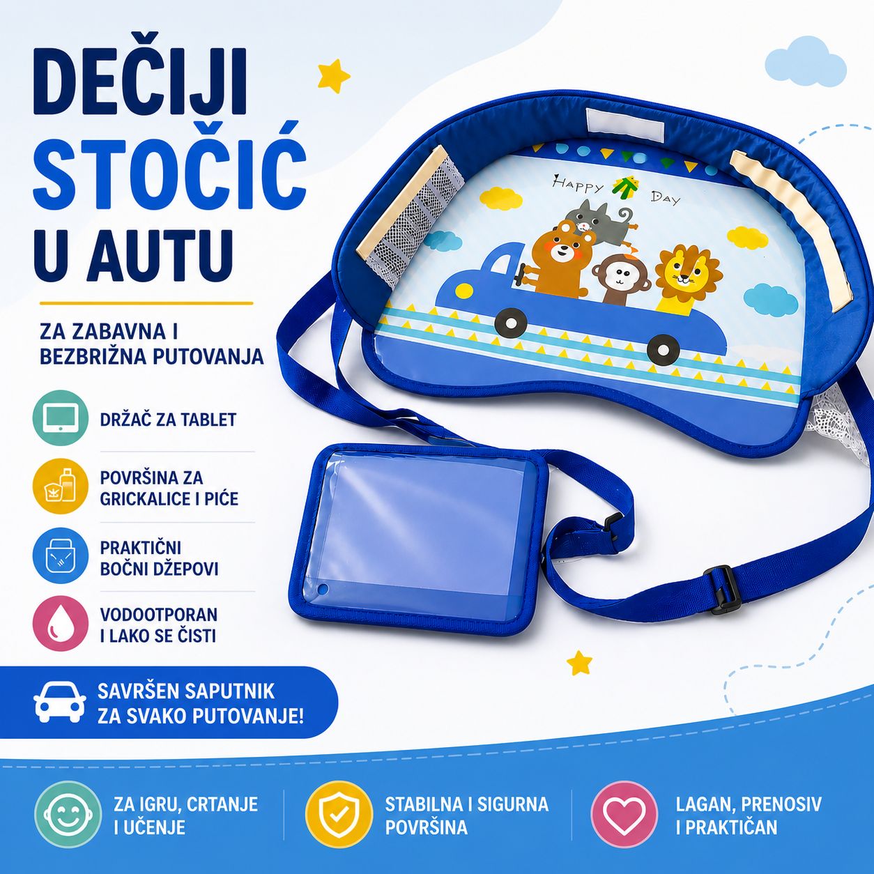 Multifunkcionalni sto za decu